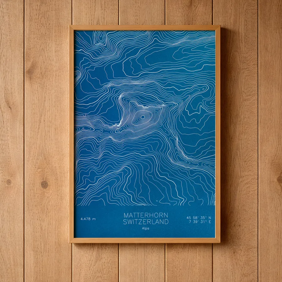 Gifts for Skiers: A Map of Their Mountain