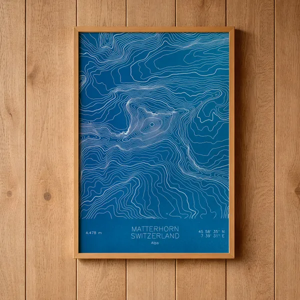 Gifts for Skiers: A Map of Their Mountain