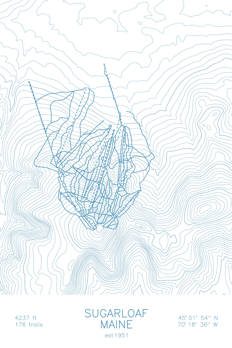 Sugarloaf, Arctic Blue colorway
