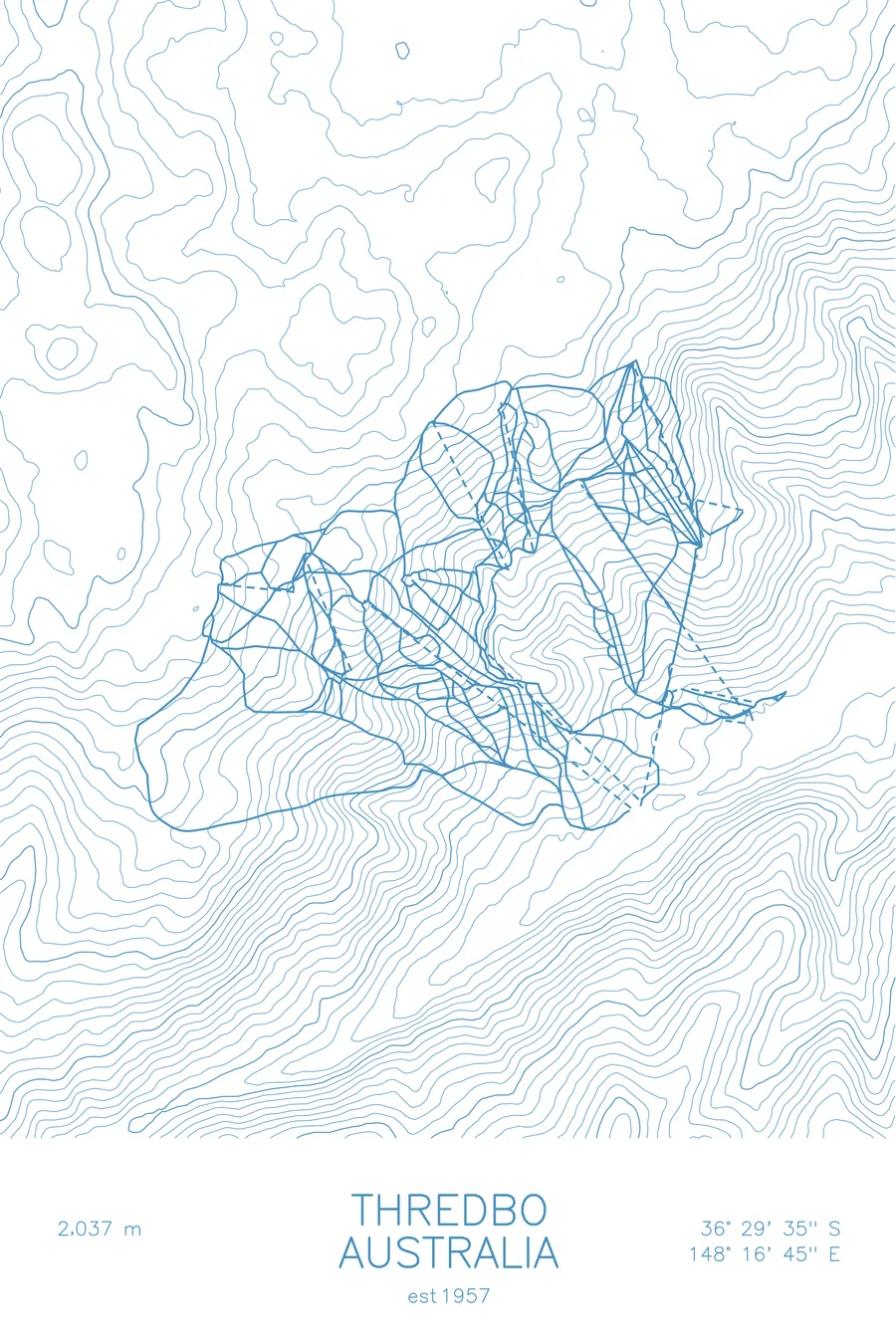 Thredbo, Arctic White colorway