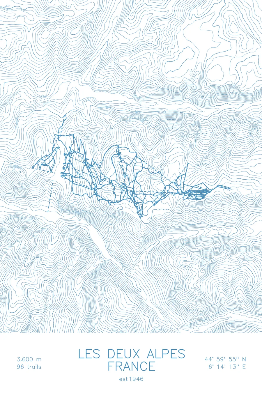 Les Deux Alpes, Arctic White colorway