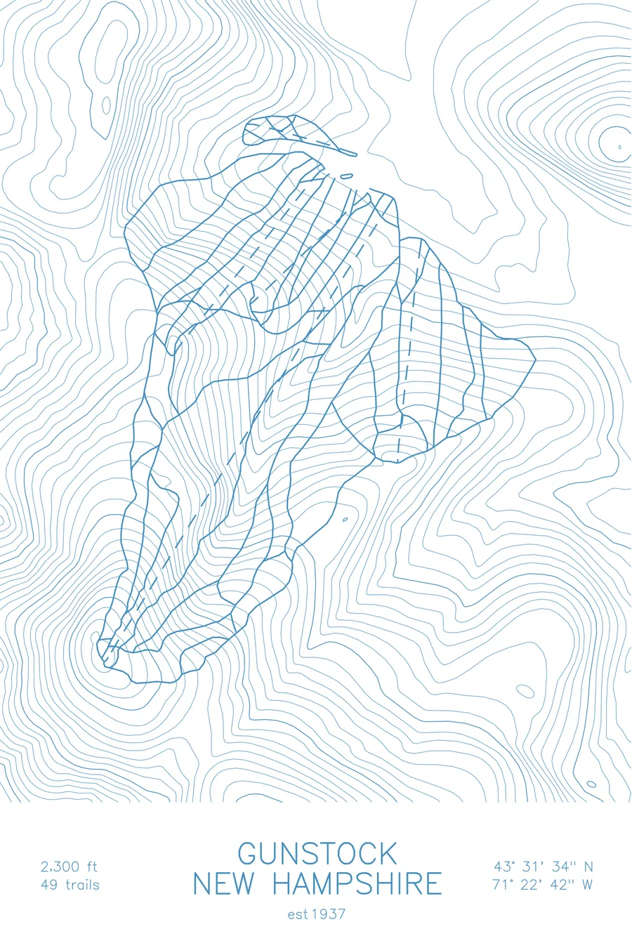 Gunstock, Arctic White colorway