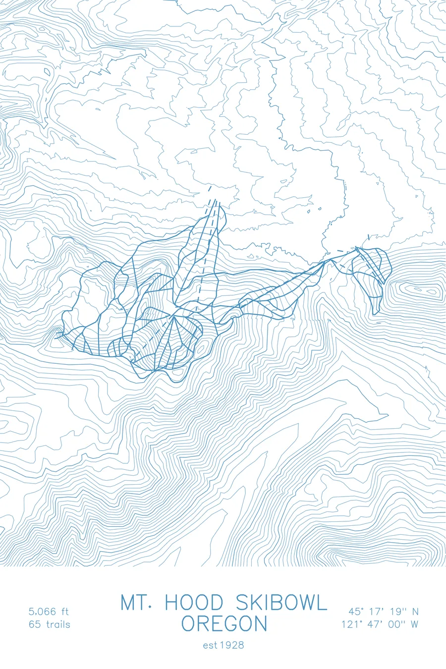 Mt. Hood Skibowl, Arctic White colorway