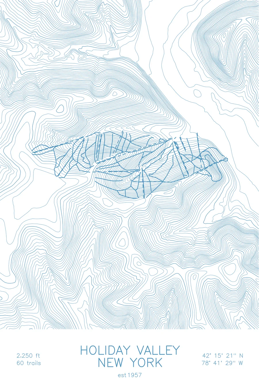 Holiday Valley, Arctic White colorway