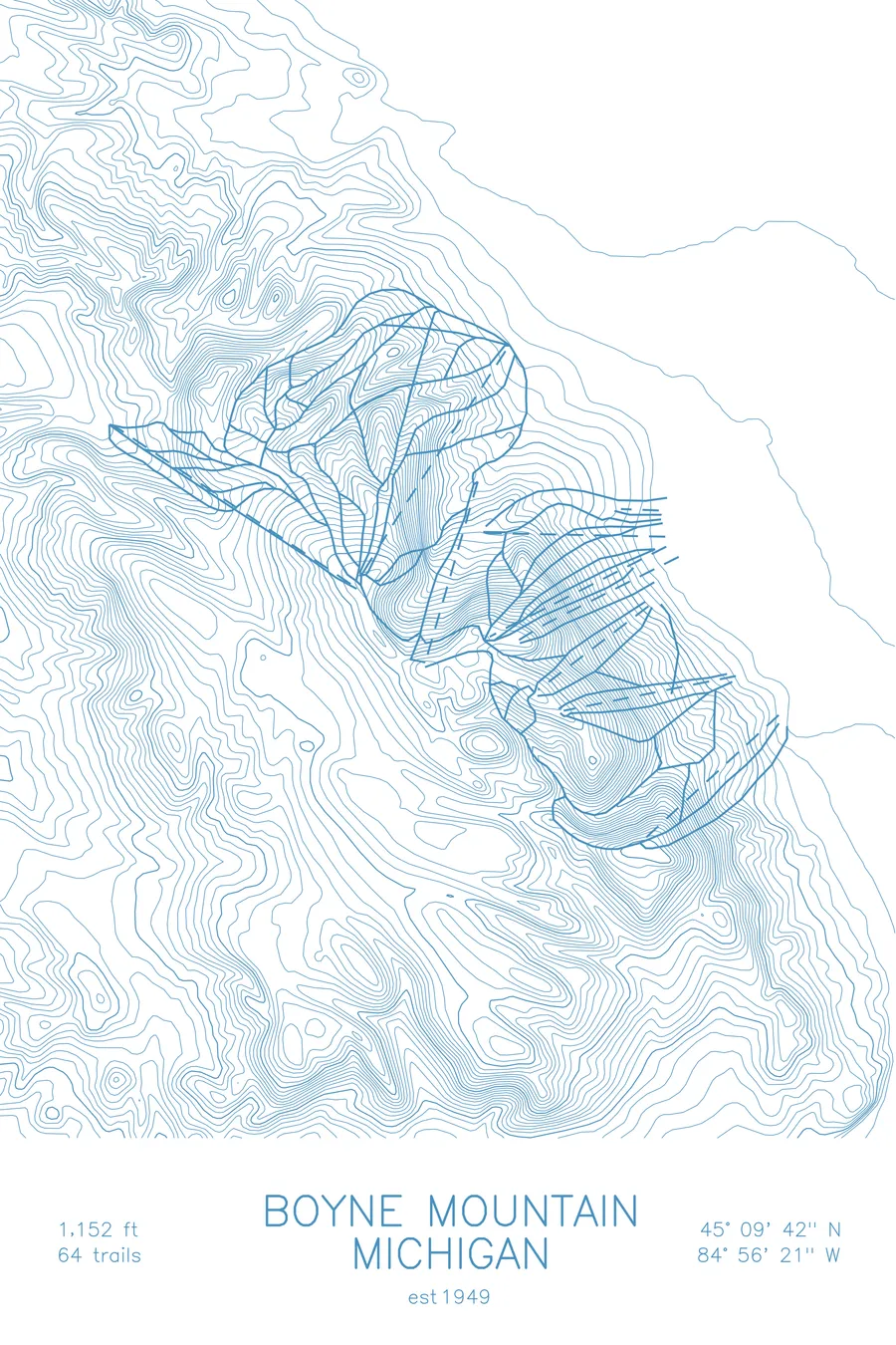 Boyne Mountain, Arctic White colorway