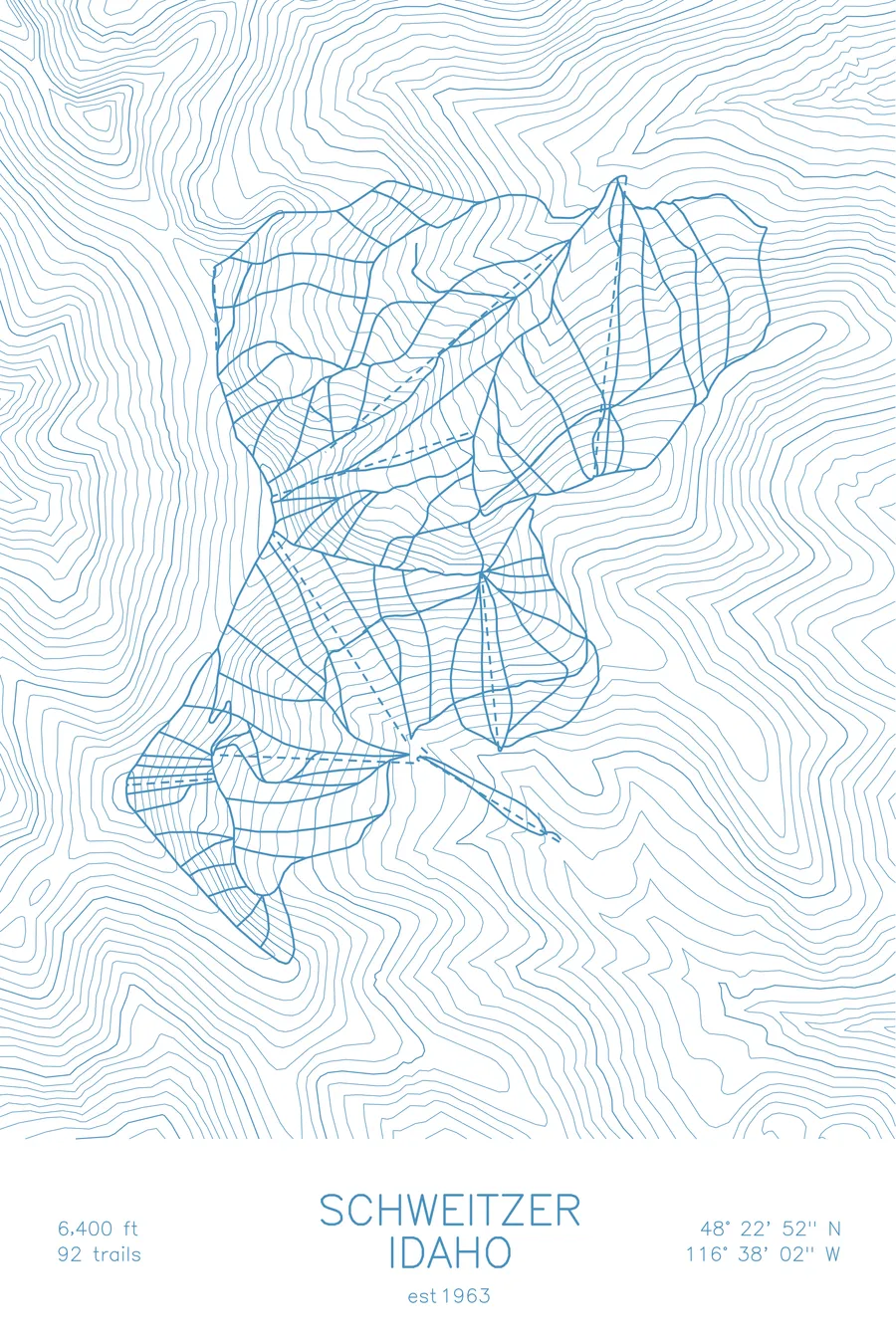 Schweitzer, Arctic White colorway