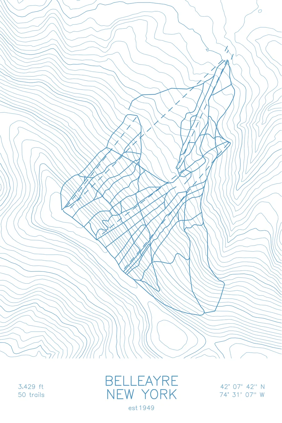 Belleayre, Arctic White colorway