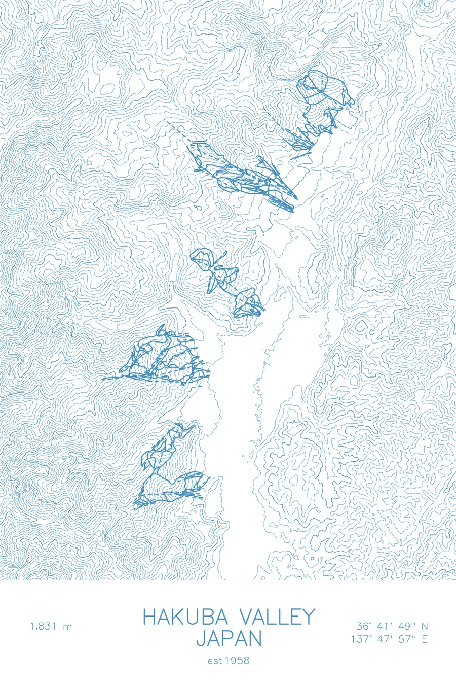 Hakuba Valley, Arctic White colorway