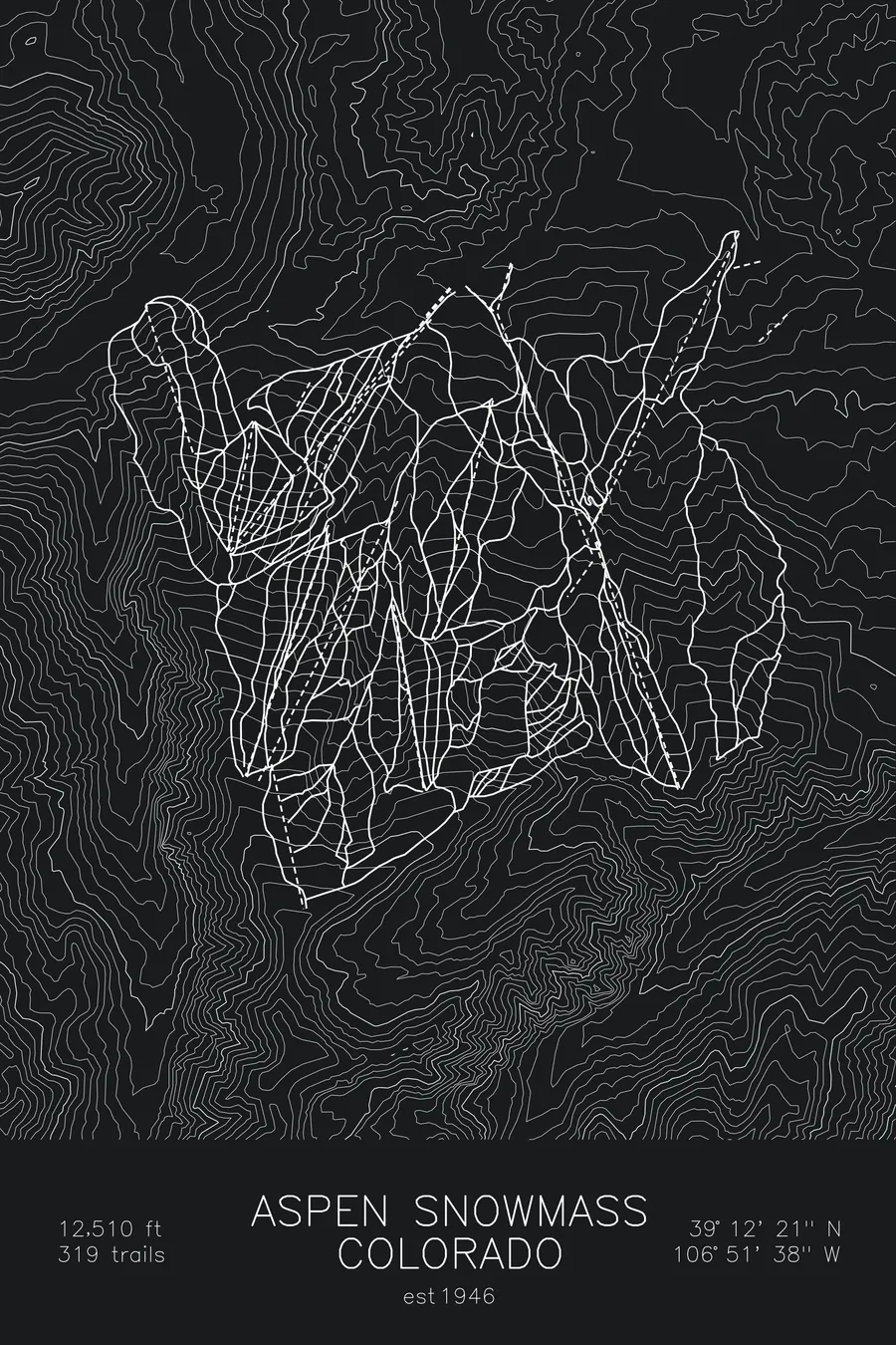 Aspen Snowmass, Black colorway