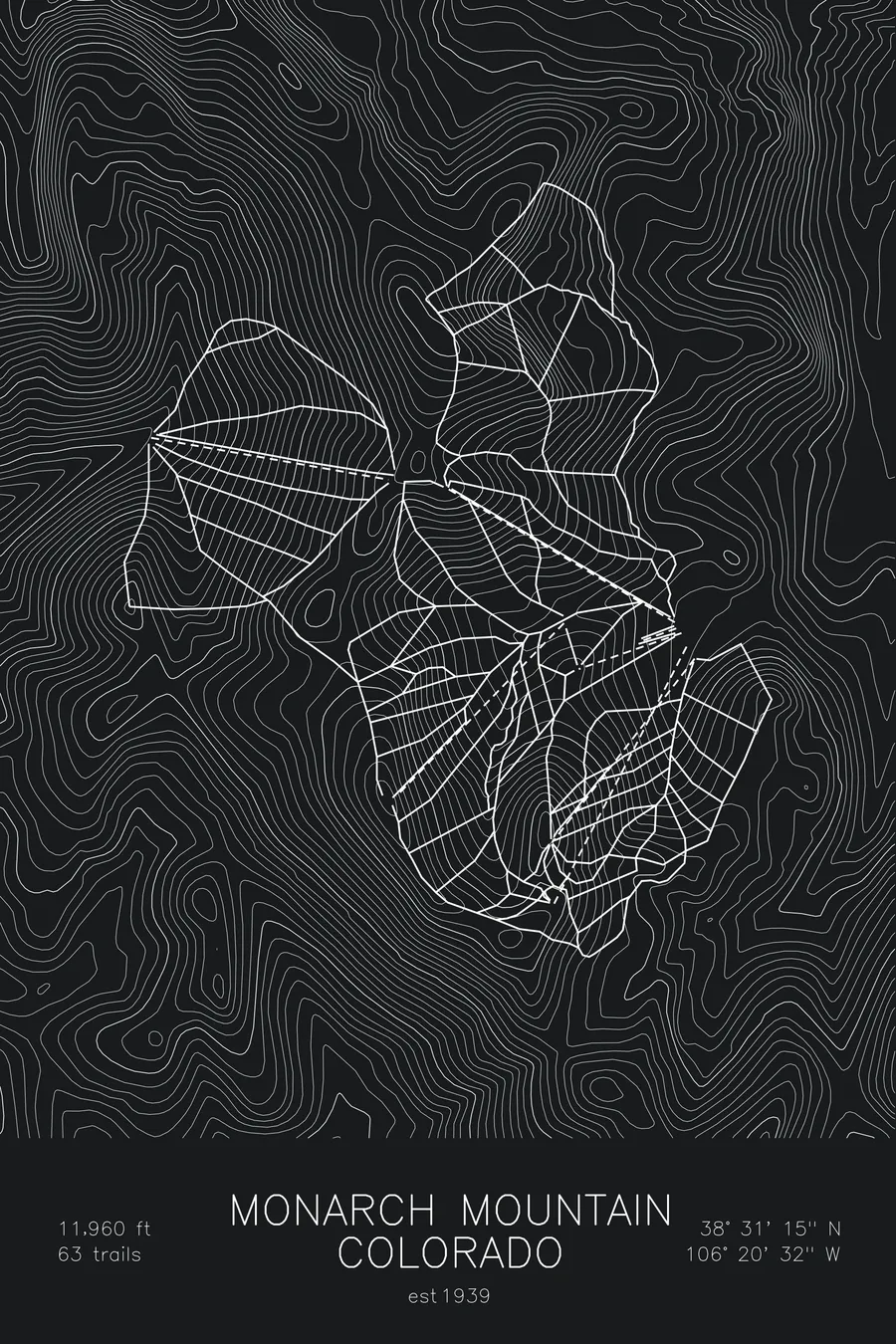 Monarch Mountain, Black colorway