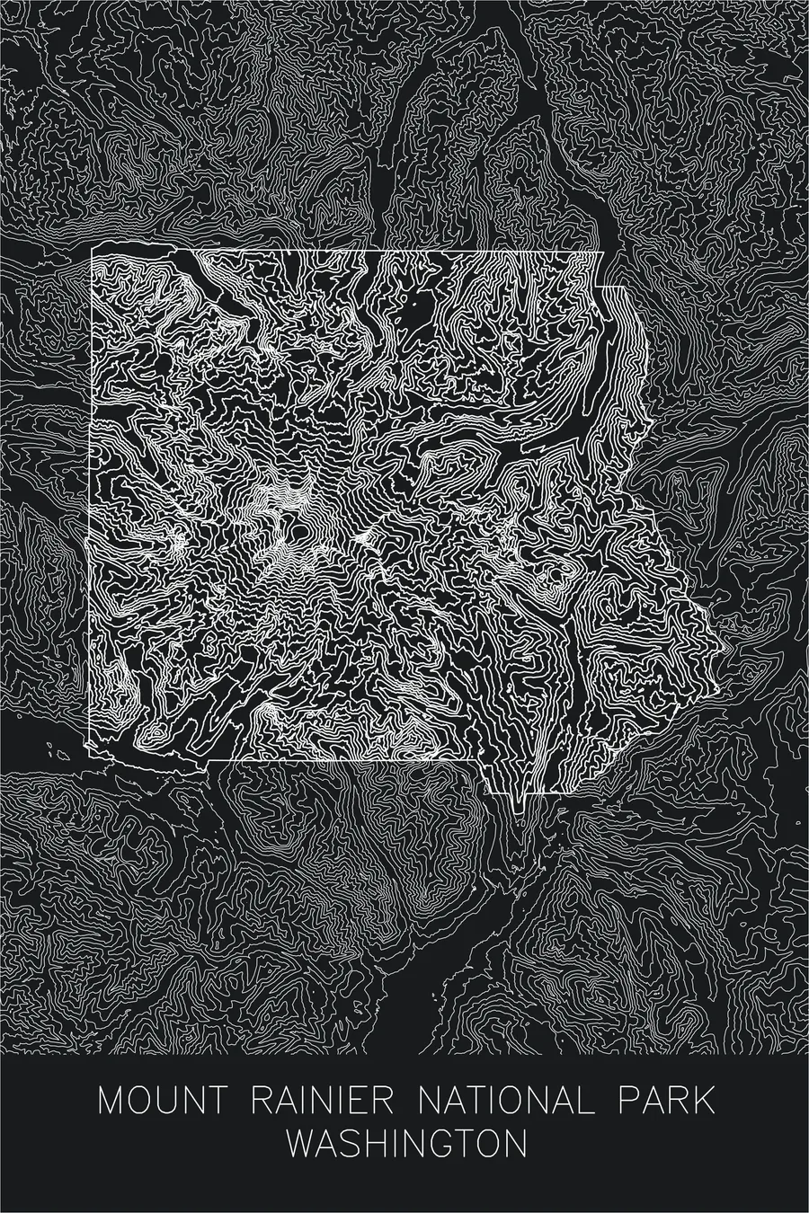 Mount Rainier National Park, Black colorway