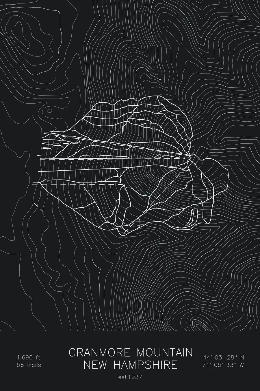 Cranmore Mountain, Black colorway