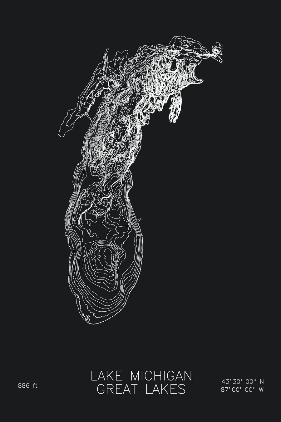 Lake Michigan, Black colorway