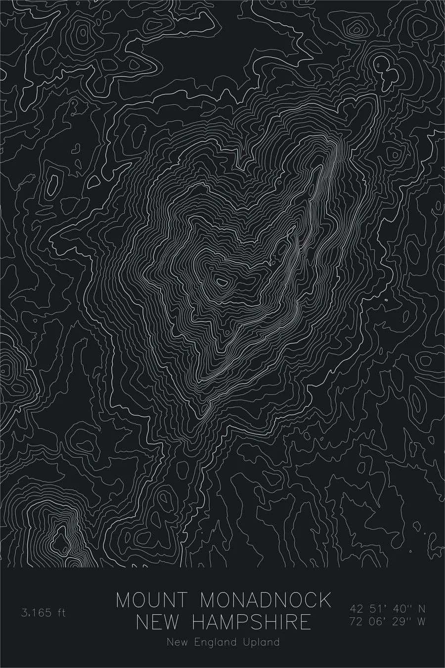 Mount Monadnock — Black