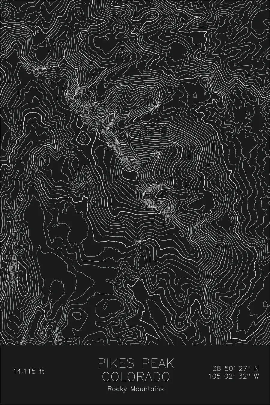 Pikes Peak — Black