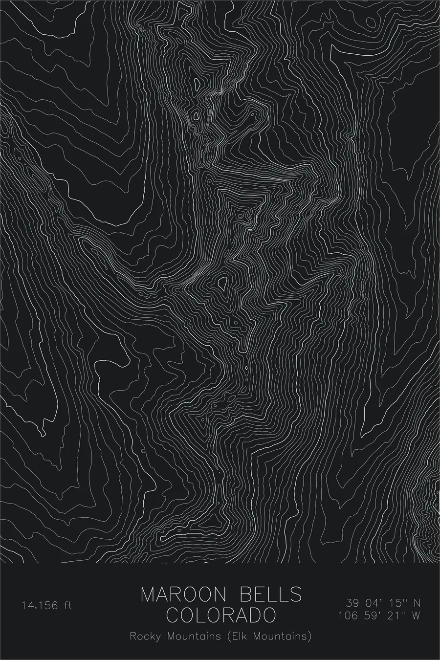 Maroon Bells, Black colorway