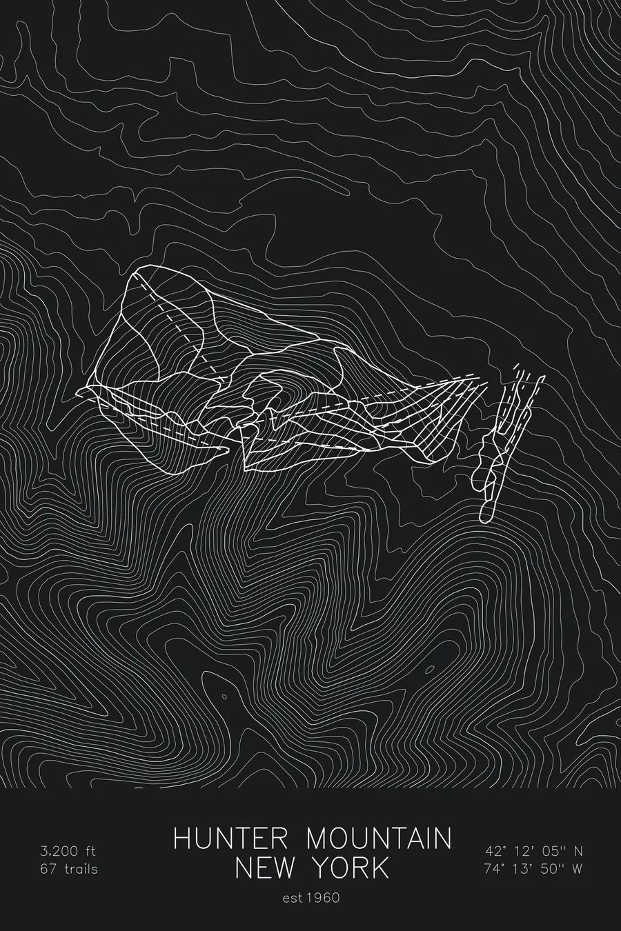Hunter Mountain, Black colorway