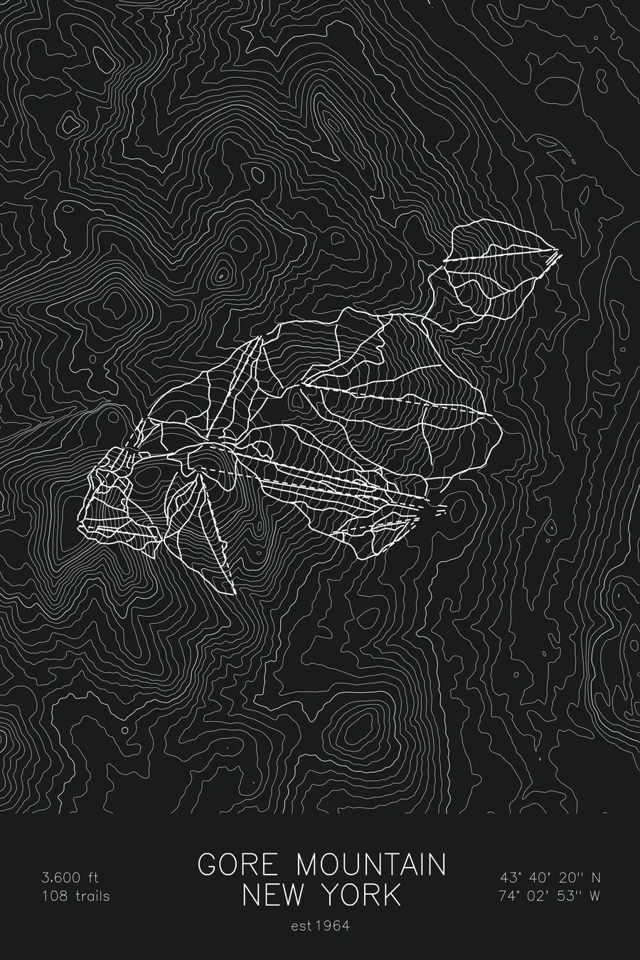 Gore Mountain, Black colorway