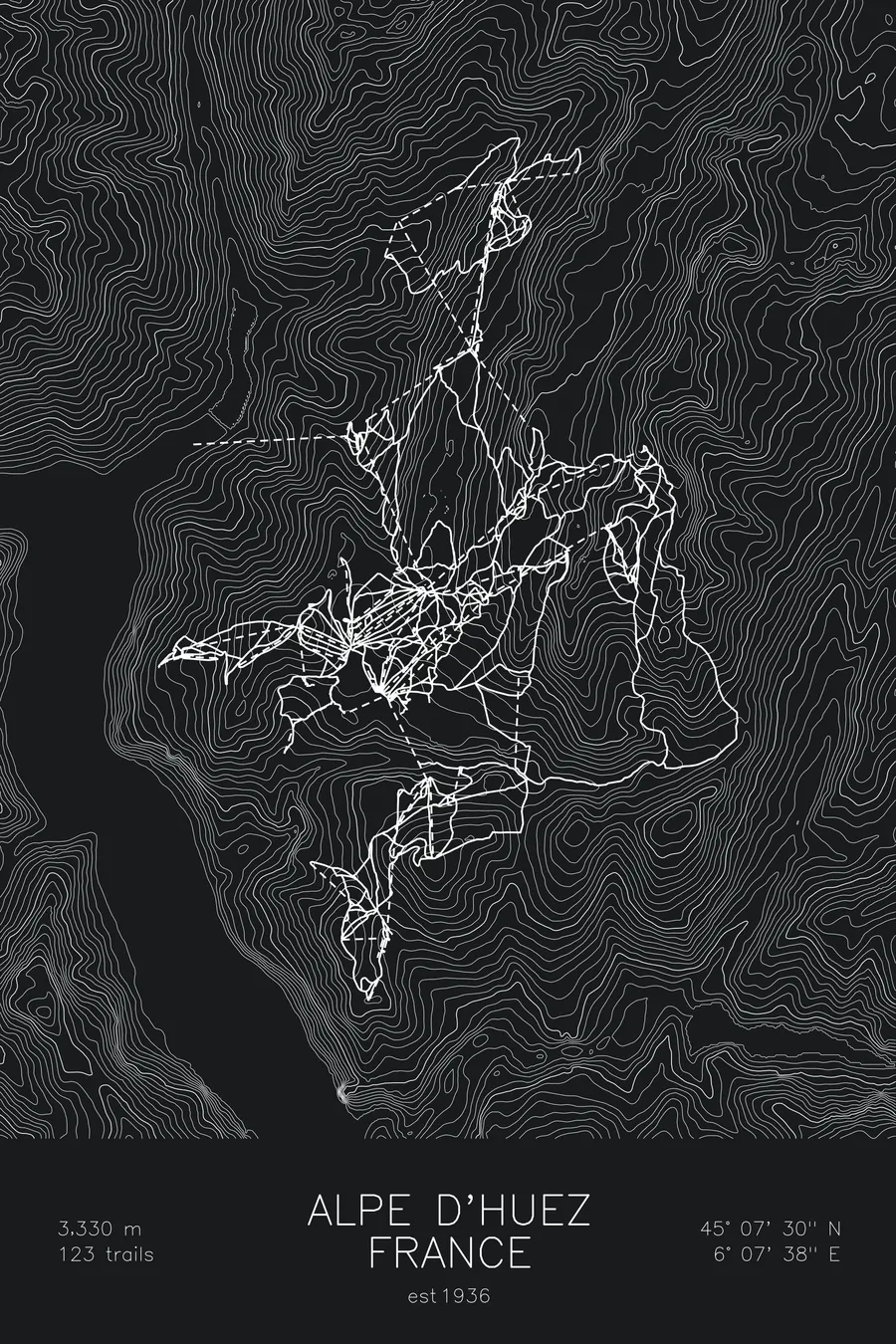 Alpe D'Huez, Black colorway