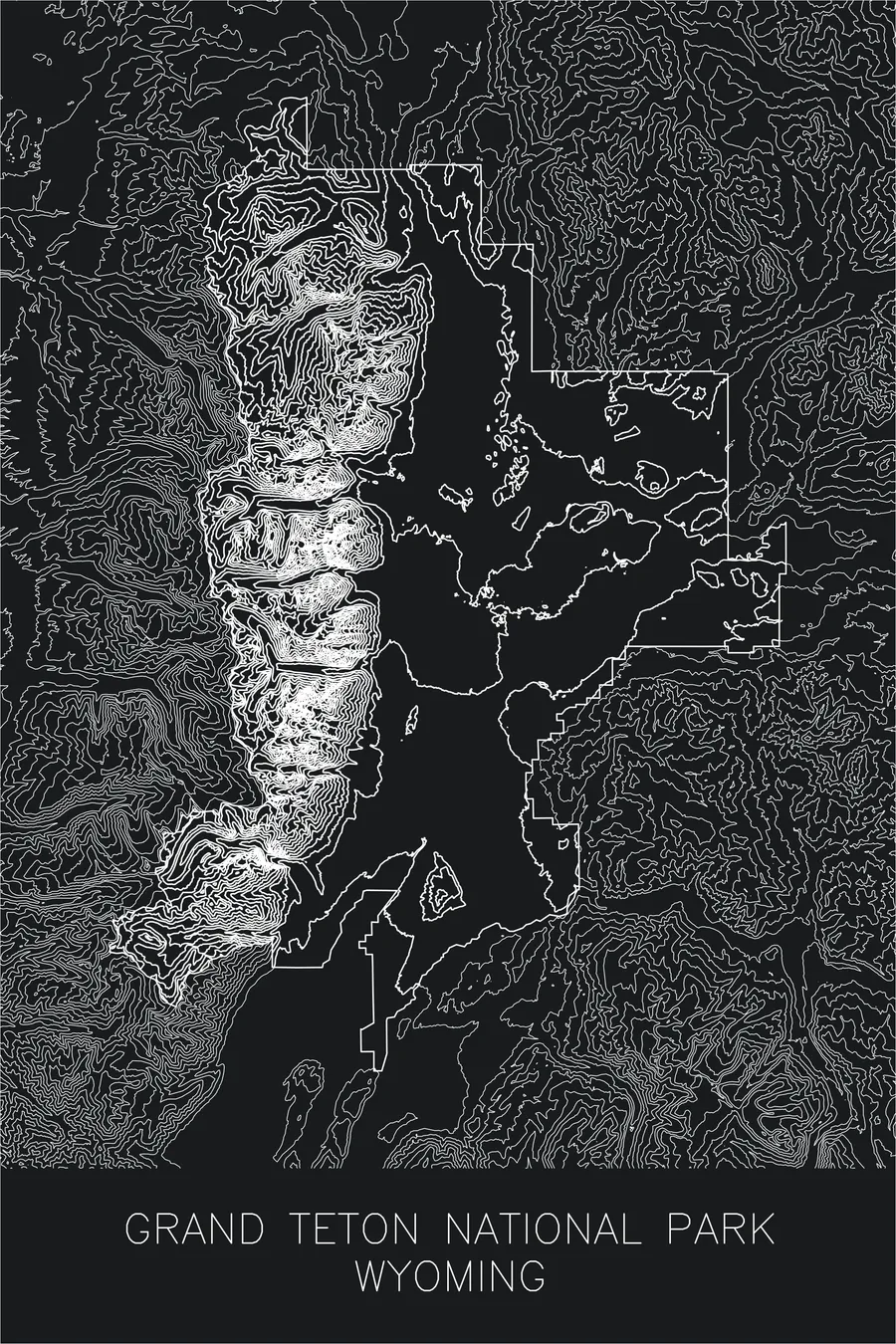 Grand Teton National Park, Black colorway