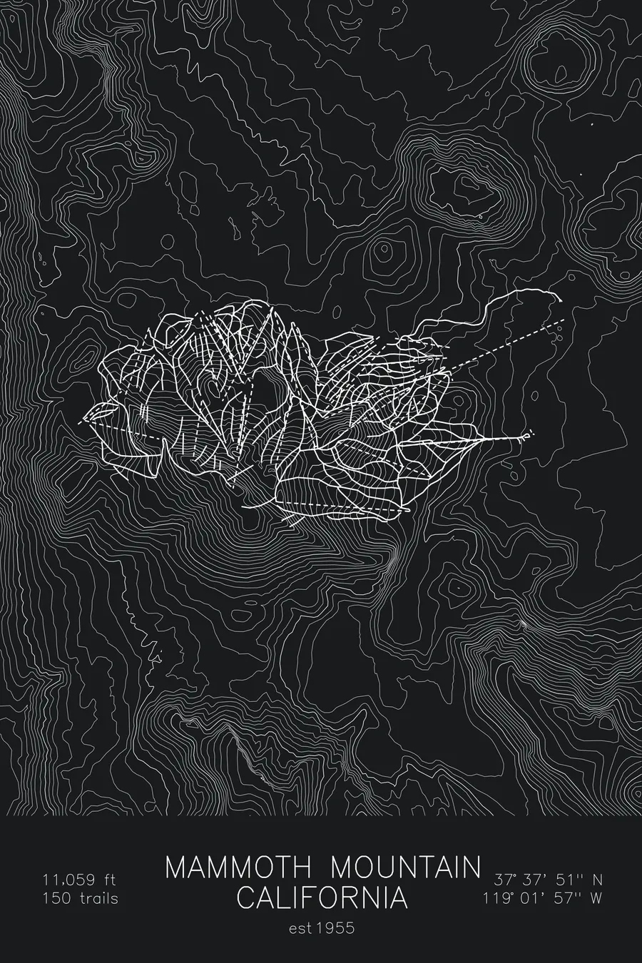 Mammoth Mountain, Black colorway