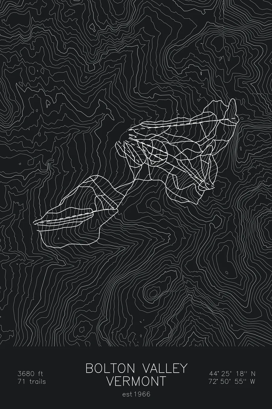 Bolton Valley, Black colorway