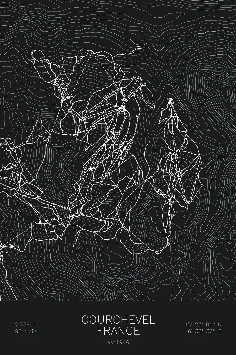 Courchevel, Black colorway