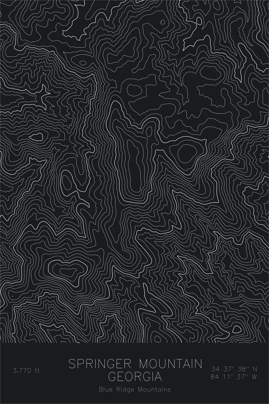 Springer Mountain, Black colorway