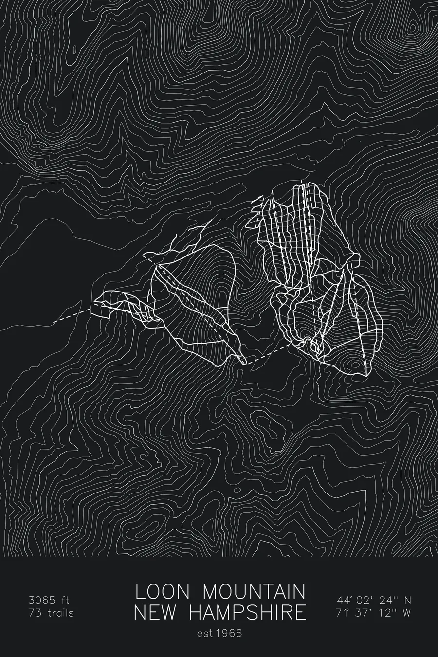 Loon Mountain, Black colorway