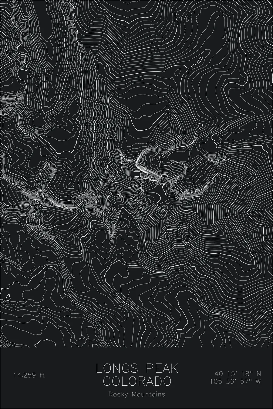 Longs Peak, Black colorway