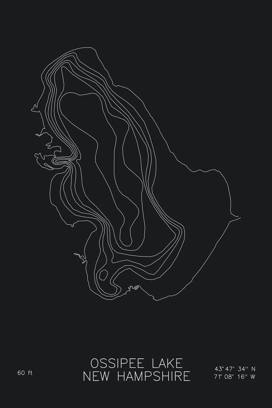 Ossipee Lake, Black colorway