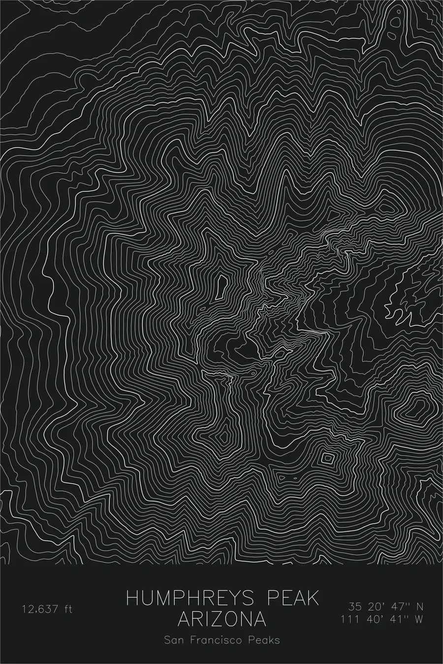 Humphreys Peak, Black colorway