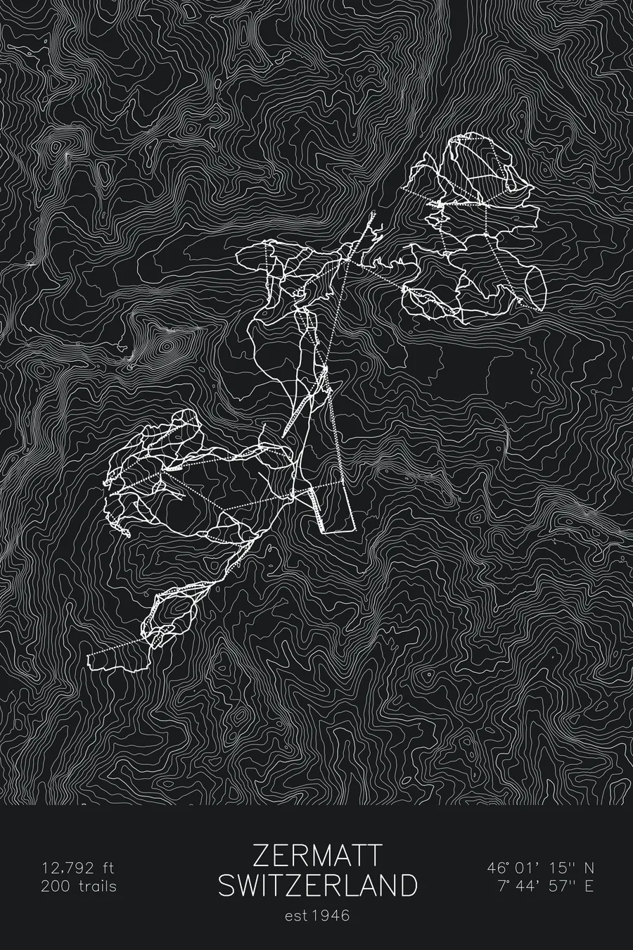 Zermatt, Black colorway