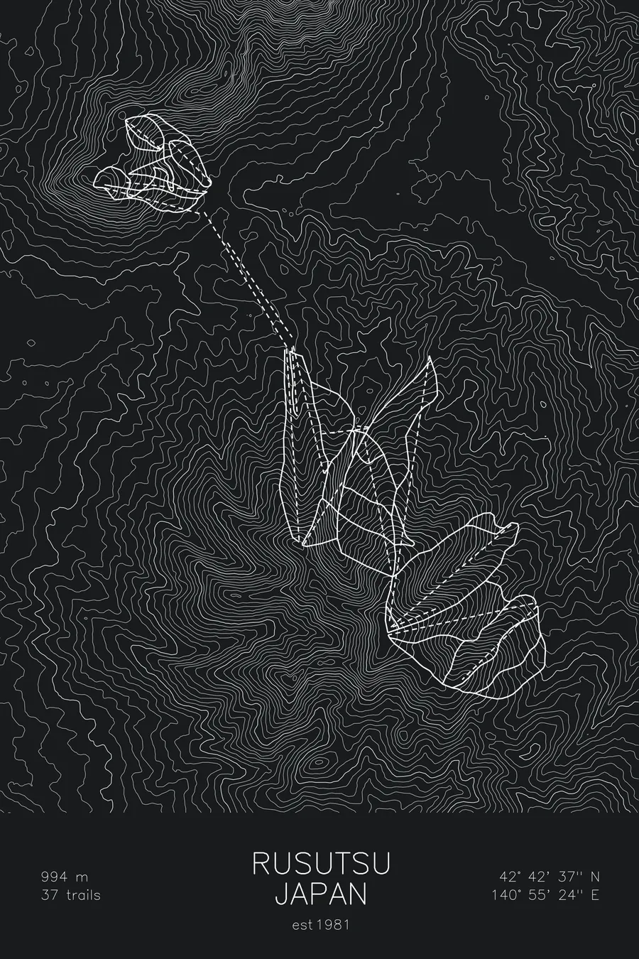 Rusutsu, Black colorway