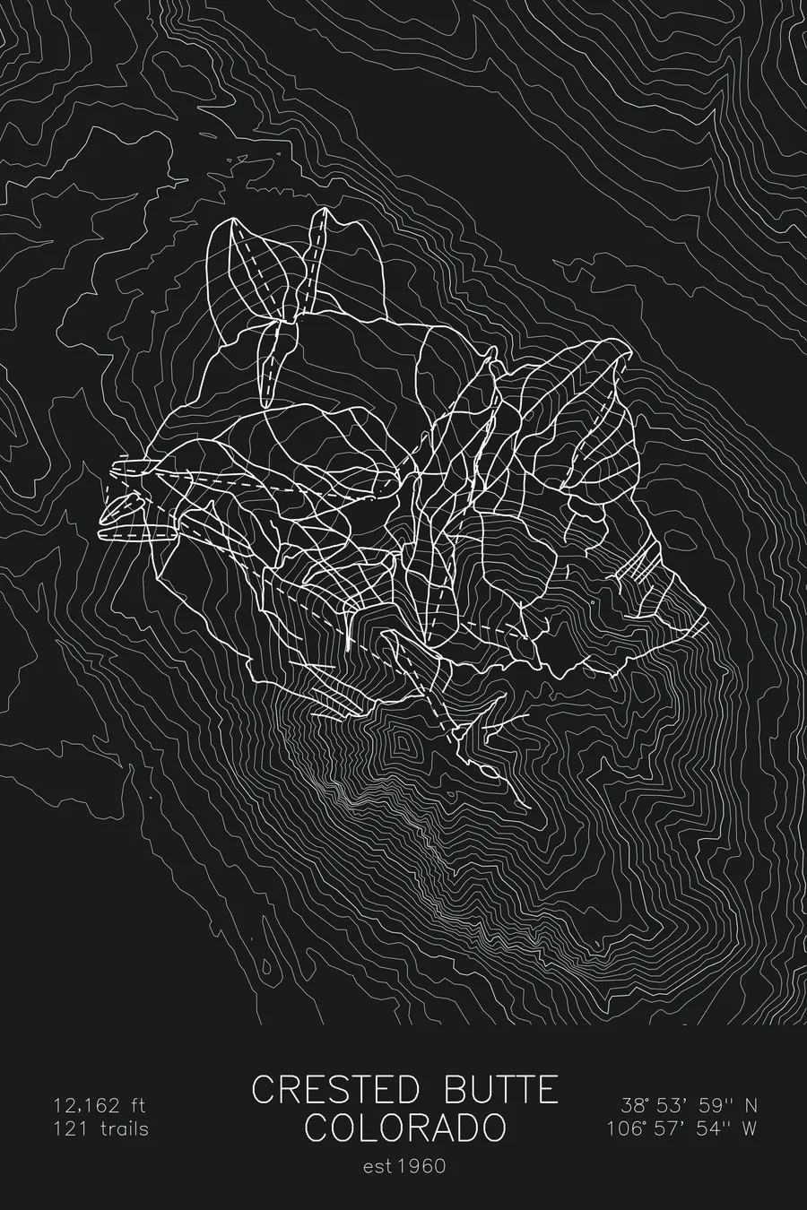 Crested Butte, Black colorway