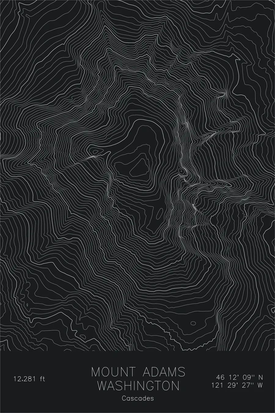 Mount Adams — Black