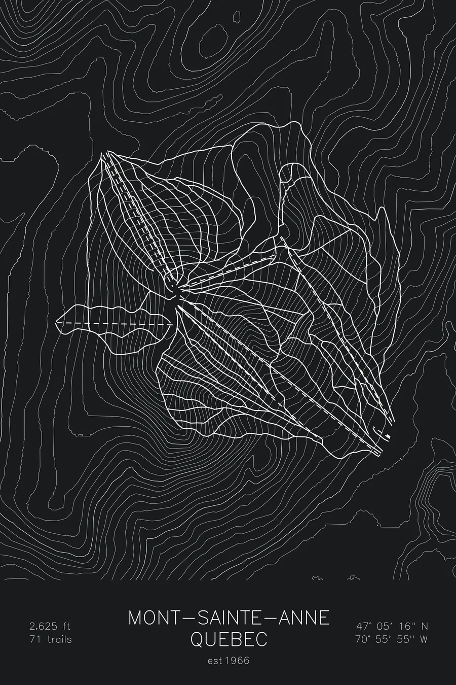 Mont-Sainte-Anne, Black colorway