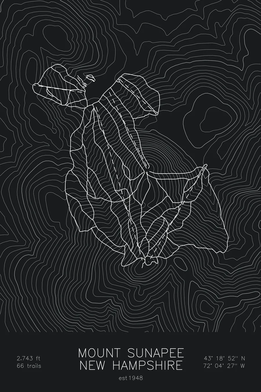 Mount Sunapee, Black colorway