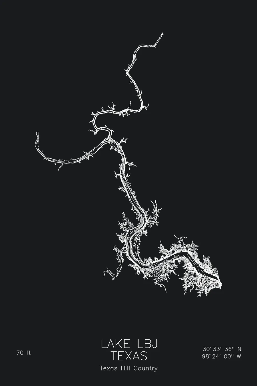 Lake LBJ, Black colorway