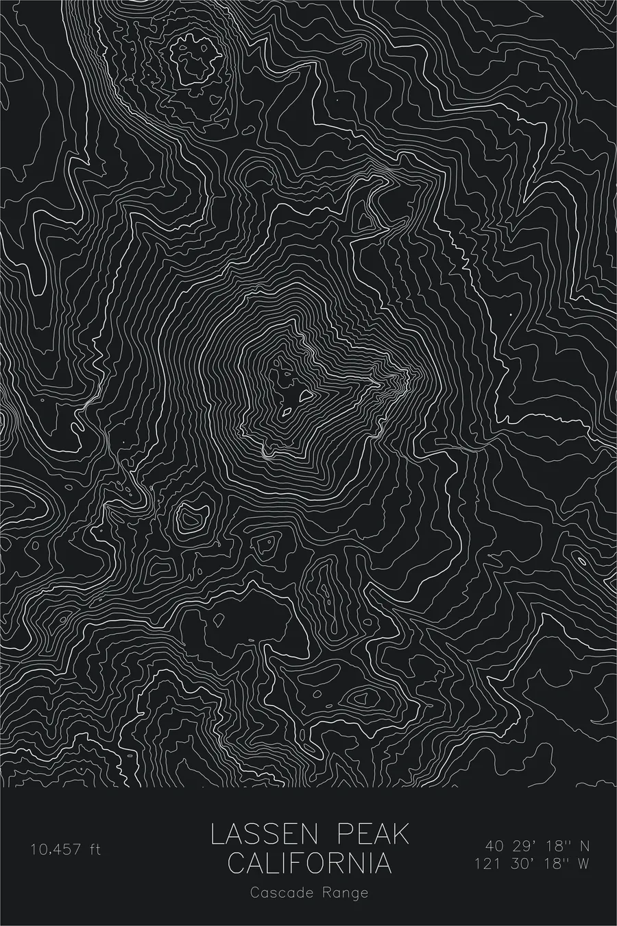 Lassen Peak, Black colorway