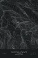 Pen-plotted topographic map of Grossglockner, Austria in white ink on black paper
