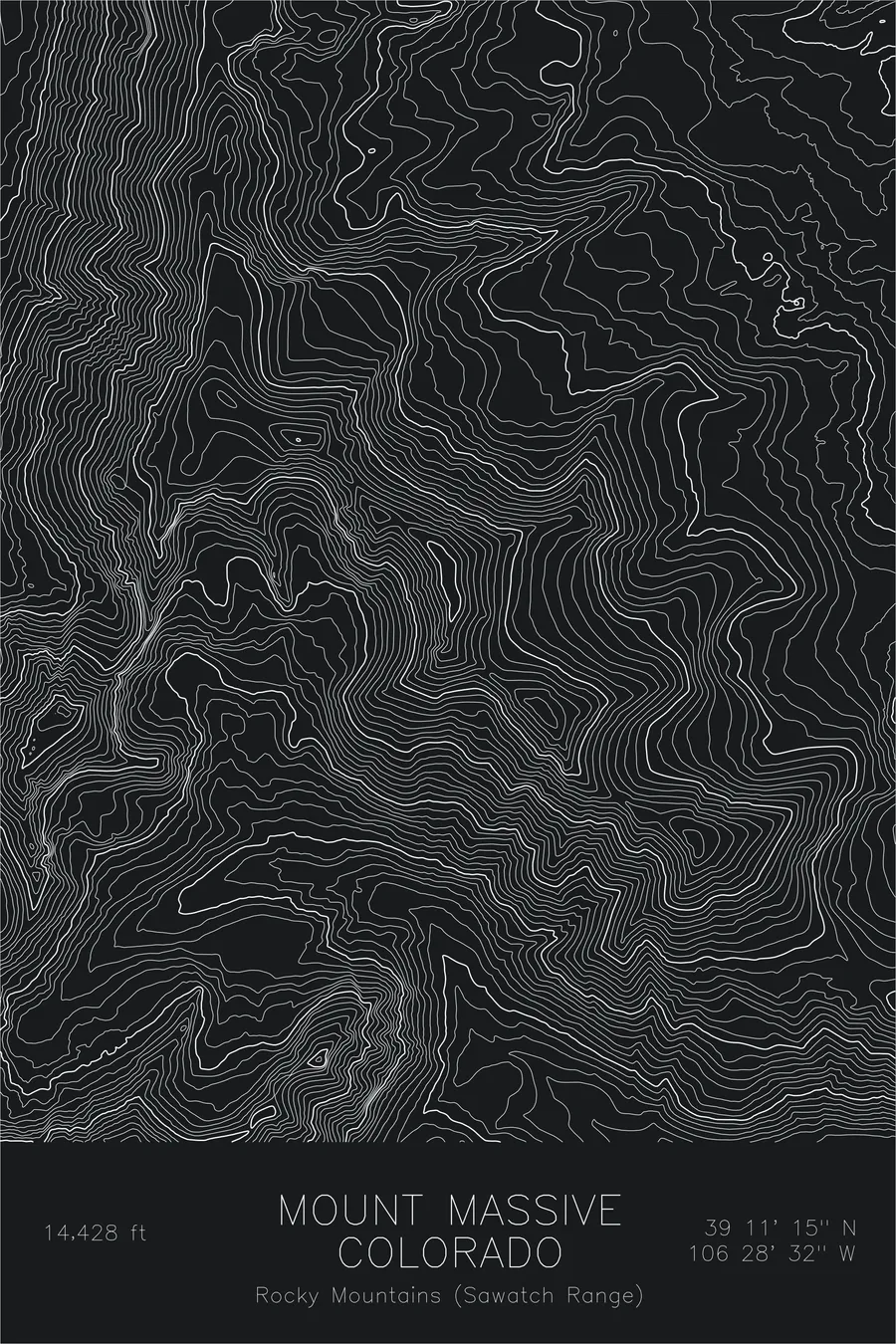Mount Massive, Black colorway