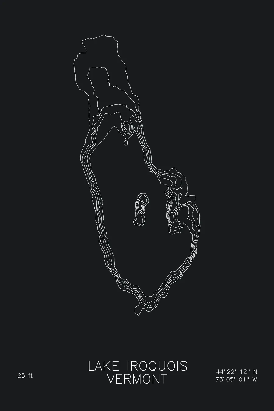 Lake Iroquois, Black colorway