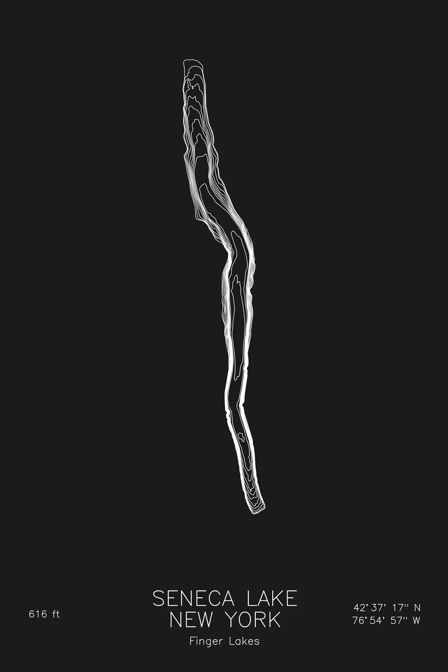 Seneca Lake, Black colorway
