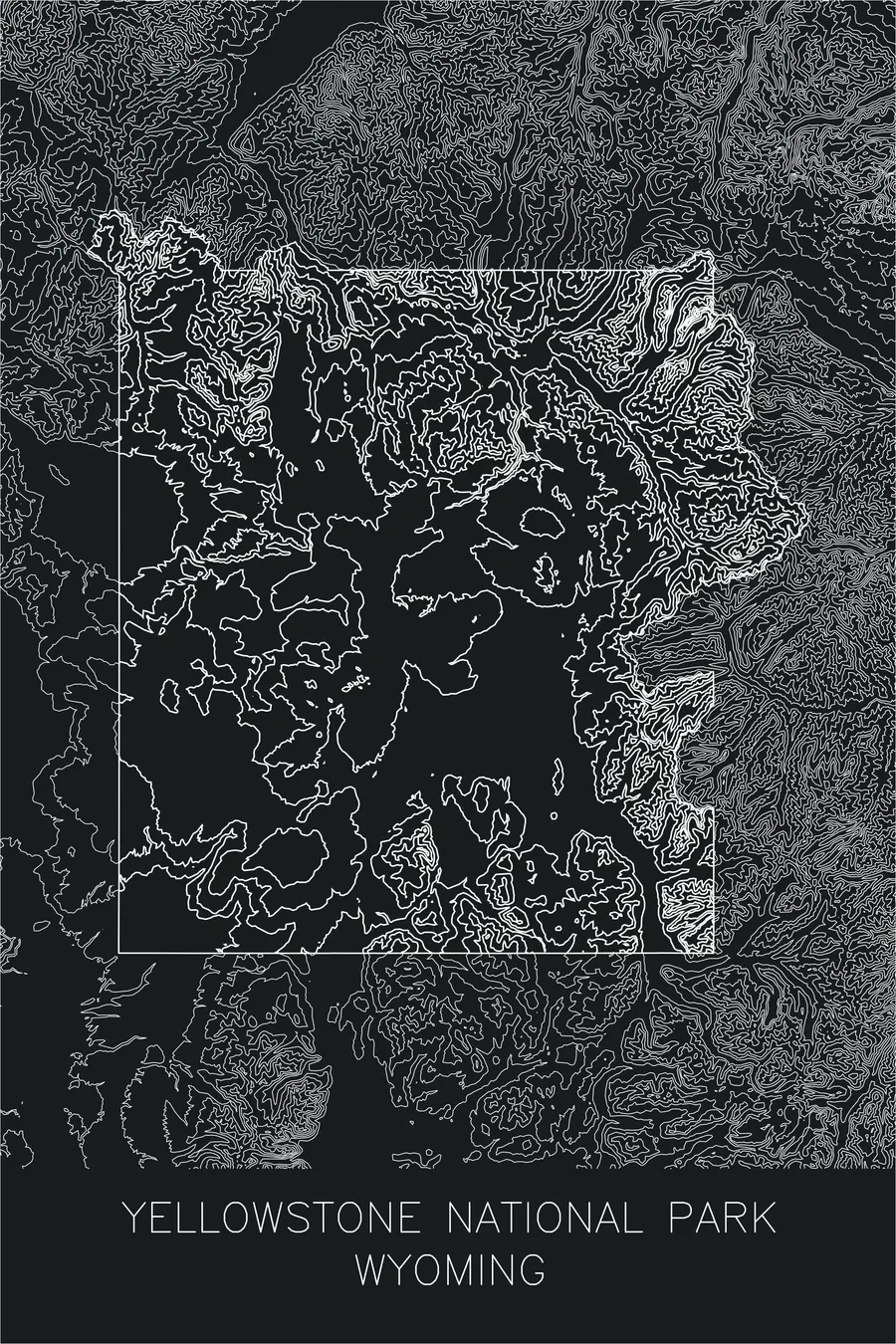 Yellowstone National Park, Black colorway