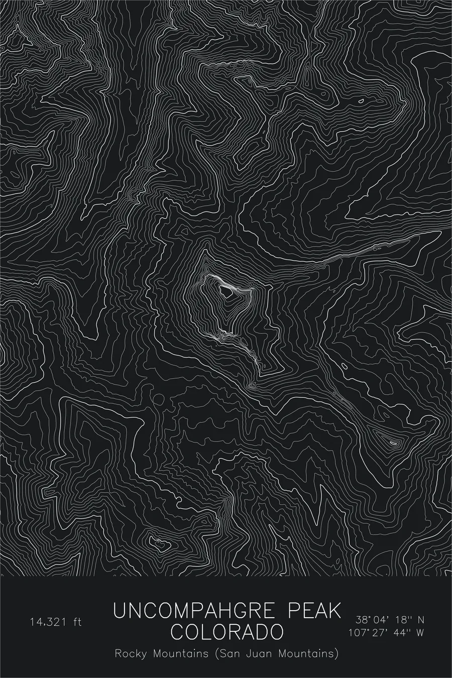 Uncompahgre Peak, Black colorway