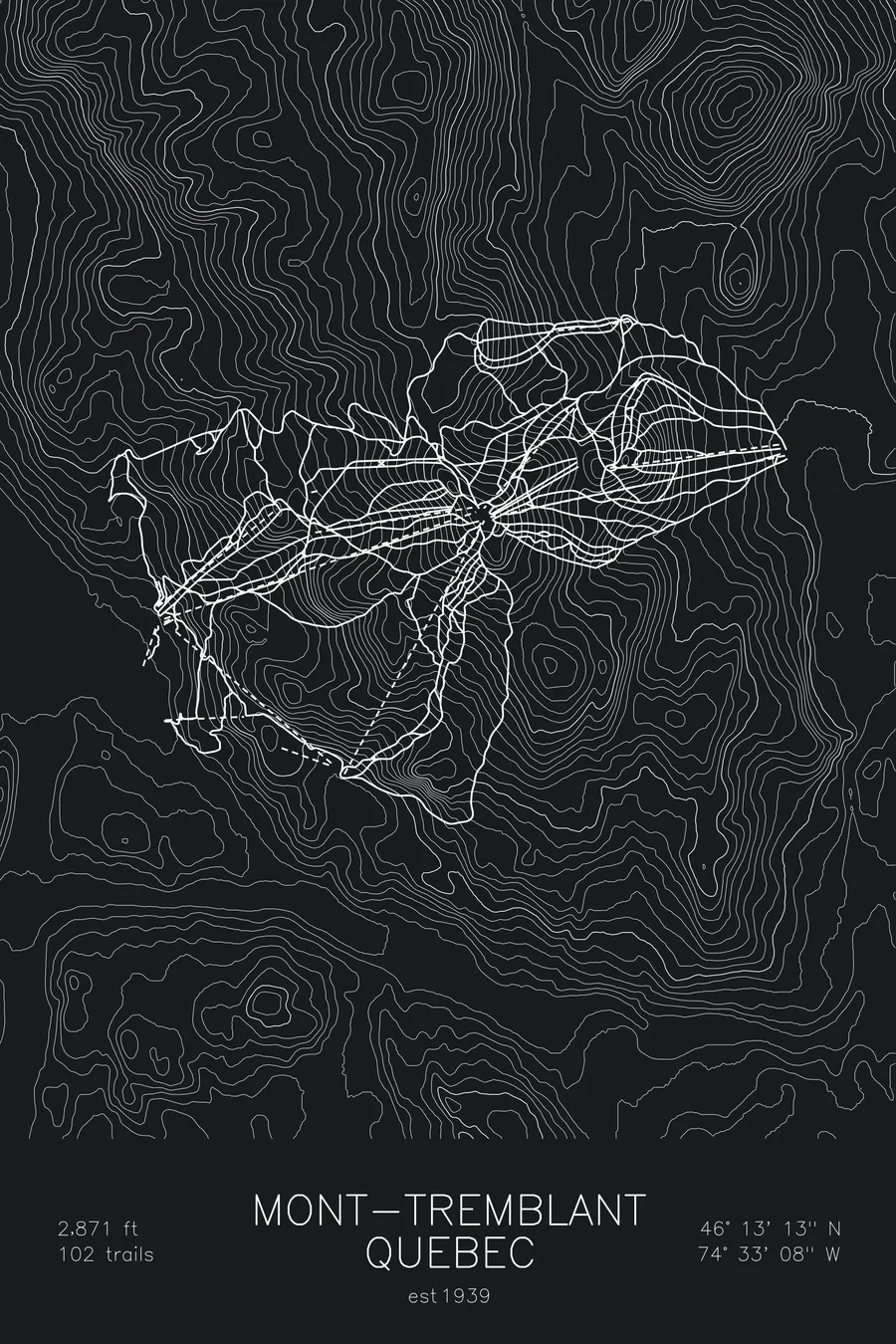 Mont-Tremblant, Black colorway