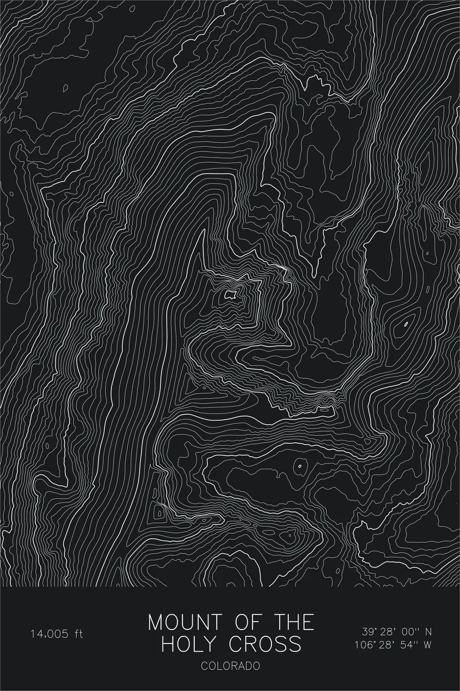 Mount of the Holy Cross, Black colorway