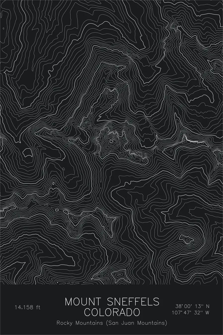 Mount Sneffels, Black colorway