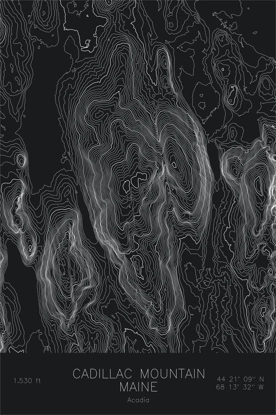 Cadillac Mountain, Black colorway